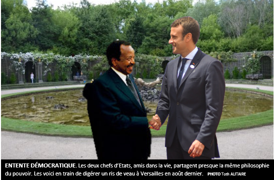 La Reelection De Paul Biya Au Cameroun Inspire Emmanuel Macron La Mentable