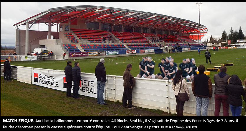 Robbie: Aurillac beats New Zealand 37-3 in Pro D2 warm-up